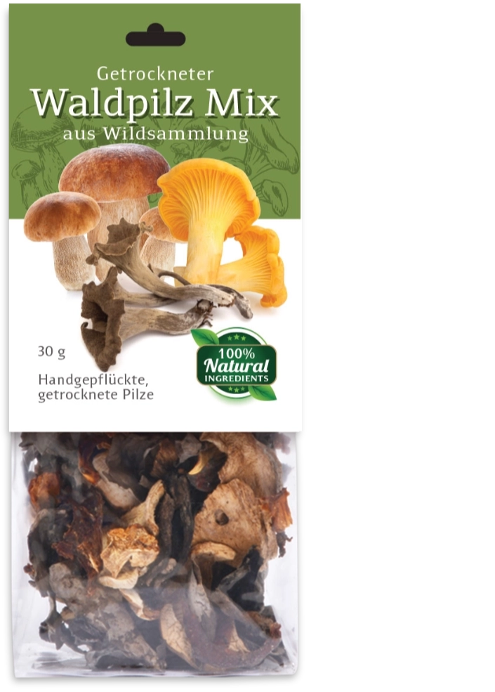 Waldpilz-Mix getrocknet 30 g