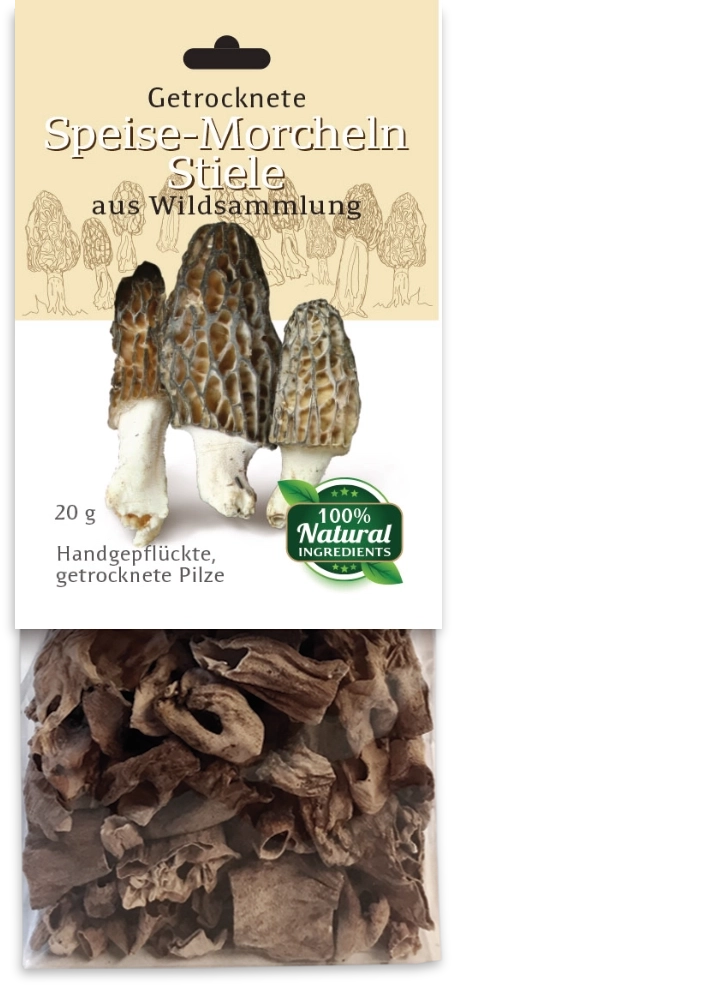 Speisemorcheln Stiele getrocknet 20 g