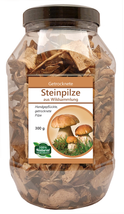 Steinpilze getrocknet in Scheiben 300 g