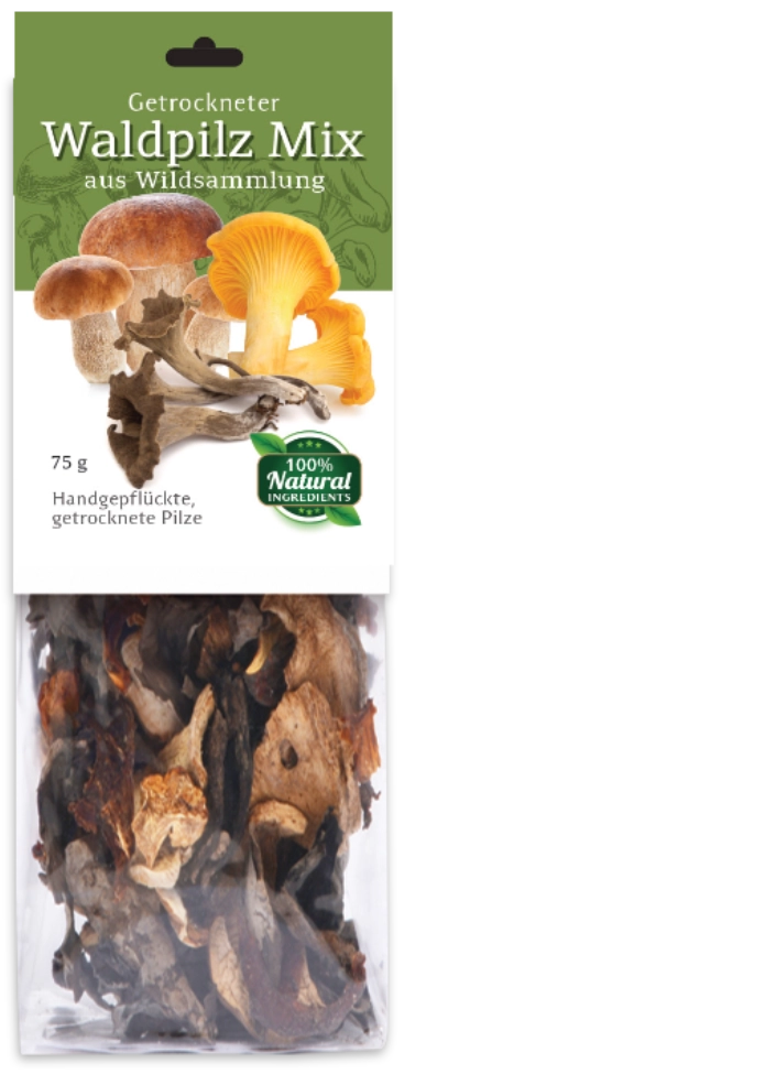 Waldpilz-Mix getrocknet 75 g