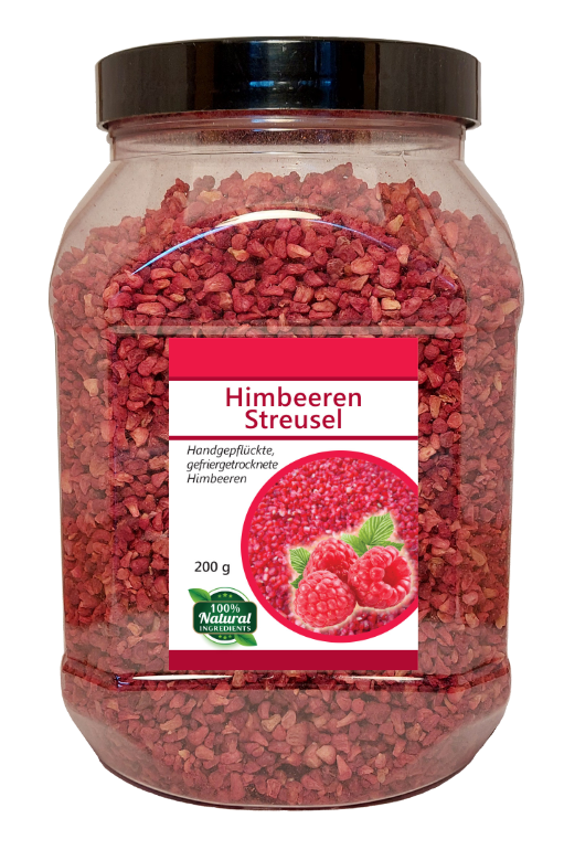 Himbeeren gefriergetrocknet Streusel 200 g