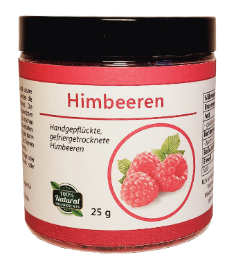 Himbeeren ganz gefriergetrocknet 25 g