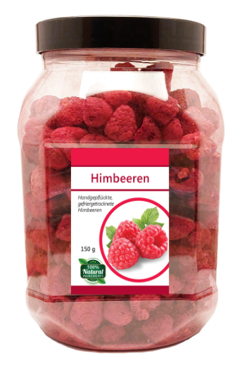 Himbeeren gefriergetrocknet ganz 150 g